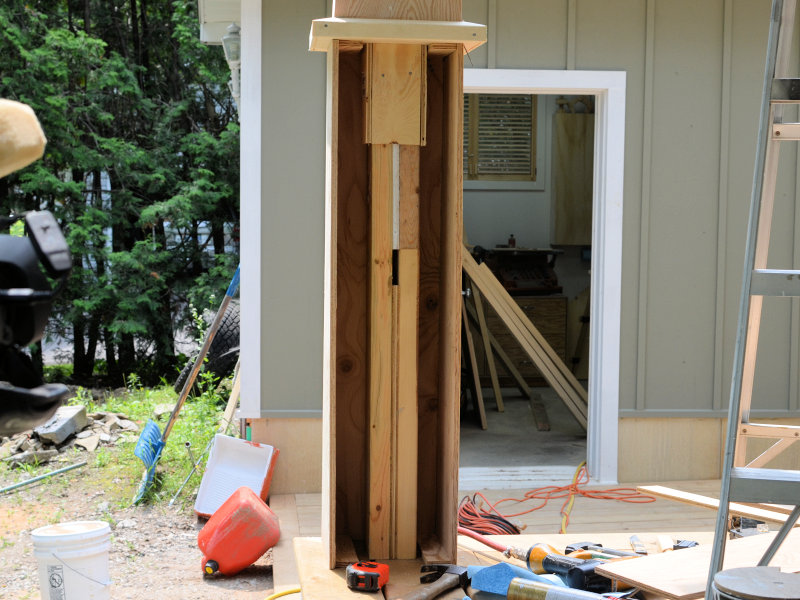 How To Make Craftsman Style Tapered Columns IBUILDIT.CA